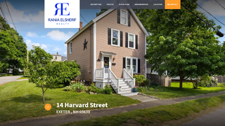 Screenshot of 14harvardstexeter.com