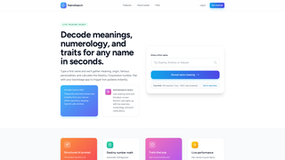 Thumbnail of definemyname.com