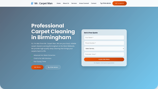 Screenshot of mrcarpetman.store