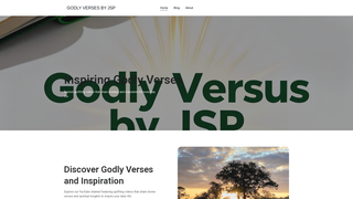Thumbnail of versesbyjsp.com