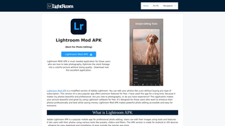Thumbnail of lightroommodaapk.com