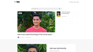Thumbnail of huemenbeing.com