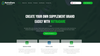 Thumbnail of nutradare.com