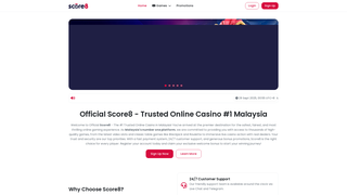 Thumbnail of score8win.com