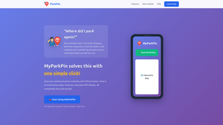 Thumbnail of myparkpin.com
