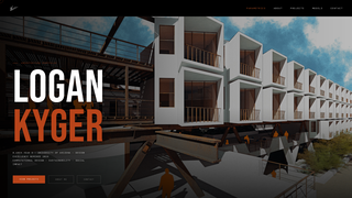 Screenshot of logankyger.com