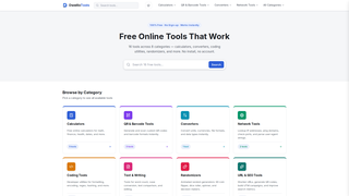 Screenshot of dwellixtools.com