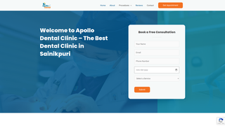 Thumbnail of apollodentalclinicsainikpuri.com