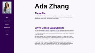 Thumbnail of adazhang.net