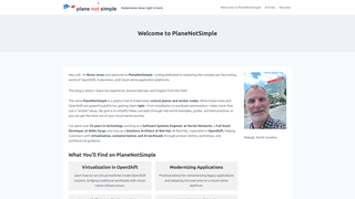 Thumbnail of planenotsimple.com