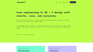 Thumbnail of roozbehdesigns.com