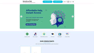 Thumbnail of mindlinetalk.com