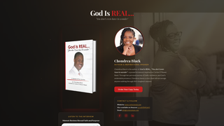 Screenshot of chondreablack.com