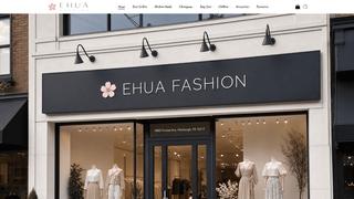 Screenshot of ehuafashion.com