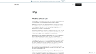 Thumbnail of speakingwithsimplicity.org