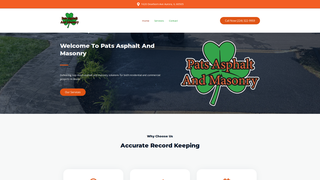 Thumbnail of patsasphaltandmasonry.com