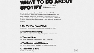 Thumbnail of whattodoaboutspotify.com