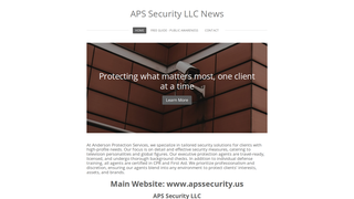 Thumbnail of apssecurityllcnews.com