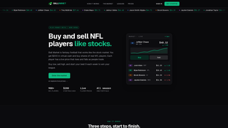 Screenshot of ballmarket.app