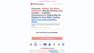 Thumbnail of getmyfreewatertest.com