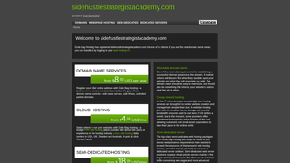 Thumbnail of sidehustlestrategistacademy.com