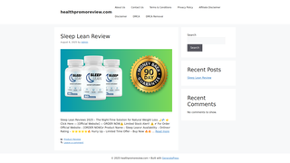 Thumbnail of healthpromoreview.com