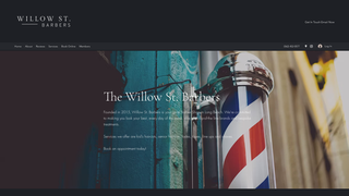 Screenshot of wsbarbers.com