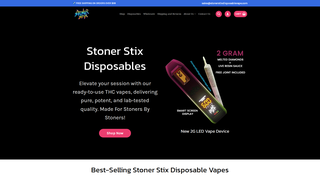 Thumbnail of stonerstixdisposablevape.com