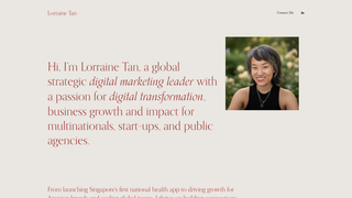 Thumbnail of lorrainetan.com