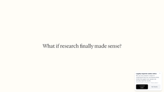 Screenshot of researchpod.app