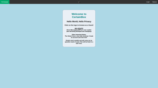 Thumbnail of certainbox.com