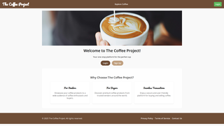 Thumbnail of coffeeproject8.com