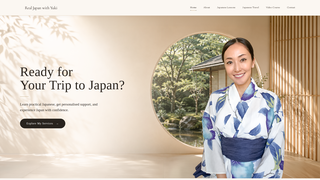 Screenshot of realjapanwithyuki.com