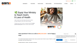 Thumbnail of gods8lawsofhealth.com