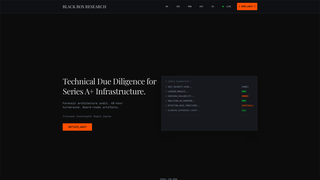 Screenshot of blackboxresearchlabs.com
