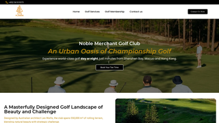 Thumbnail of noblemerchantgolfclub.com