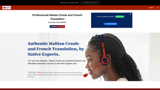 Thumbnail of taptapcreole.com