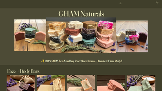 Thumbnail of ghamnaturals.com