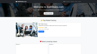 Thumbnail of balkhbaba.com