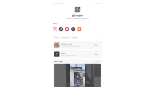 Screenshot of conajam.com