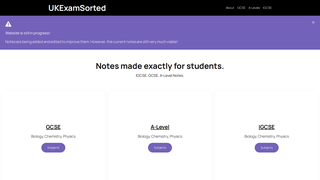 Thumbnail of ukexamsorted.com