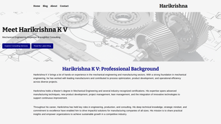 Thumbnail of harikrishnakv.com