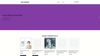 Thumbnail of sakbazar.com