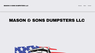 Thumbnail of masonandsonsdumpsters.com