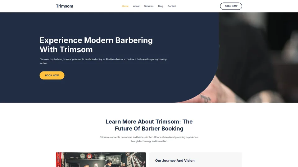 Screenshot of trimsom.com