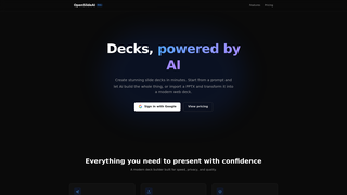 openslide.ai — Website Launch Record | Website Launches