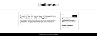 Thumbnail of ljjiudianchaxun.com