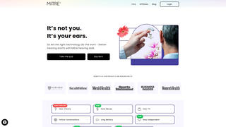 Thumbnail of mitrehearing.com