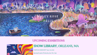 Screenshot of haleyrosefelix.com