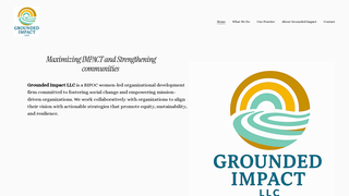 Thumbnail of groundedimpactconsult.com